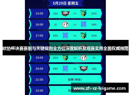 欧协杯决赛赛制与关键规则全方位深度解析及观赛实用全面权威指南